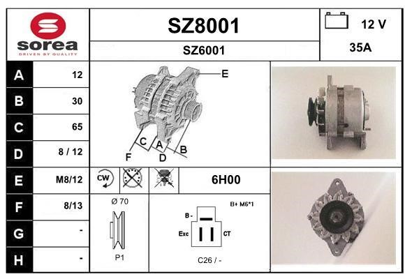 SNRA SZ8001 Генератор SZ8001: Купити в Україні - Добра ціна на EXIST.UA!