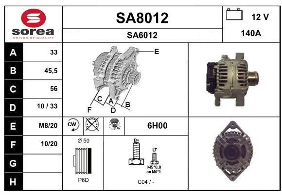 SNRA SA8012 Генератор SA8012: Купити в Україні - Добра ціна на EXIST.UA!