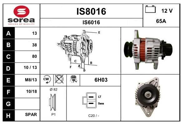 SNRA IS8016 Генератор IS8016: Купити в Україні - Добра ціна на EXIST.UA!