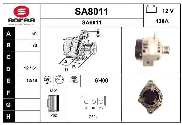 SNRA SA8011 Генератор SA8011: Приваблива ціна - Купити в Україні на EXIST.UA!