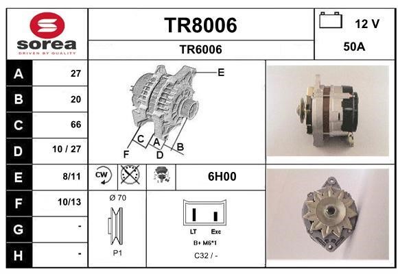 SNRA TR8006 Генератор TR8006: Купити в Україні - Добра ціна на EXIST.UA!