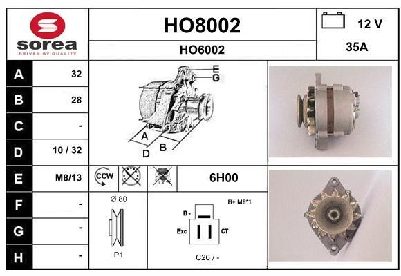 SNRA HO8002 Генератор HO8002: Купити в Україні - Добра ціна на EXIST.UA!