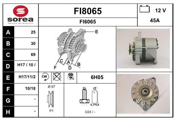 SNRA FI8065 Генератор FI8065: Купити в Україні - Добра ціна на EXIST.UA!