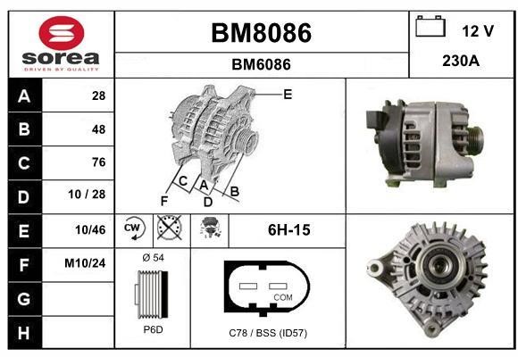 SNRA BM8086 Генератор BM8086: Купити в Україні - Добра ціна на EXIST.UA!