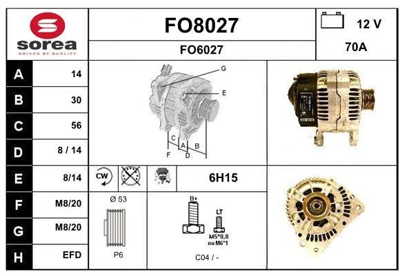 SNRA FO8027 Генератор FO8027: Купити в Україні - Добра ціна на EXIST.UA!