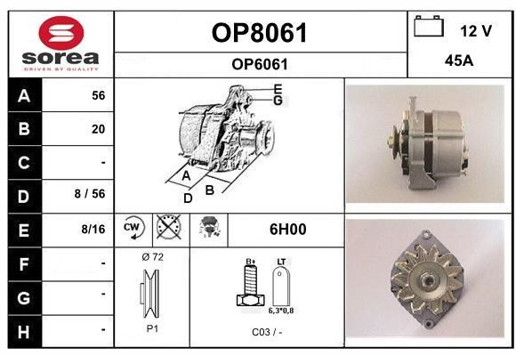 SNRA OP8061 Генератор OP8061: Купити в Україні - Добра ціна на EXIST.UA!