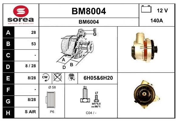 SNRA BM8004 Генератор BM8004: Купити в Україні - Добра ціна на EXIST.UA!