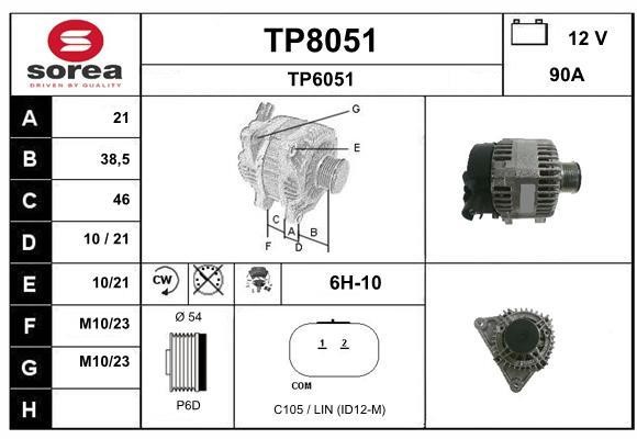 SNRA TP8051 Генератор TP8051: Купити в Україні - Добра ціна на EXIST.UA!