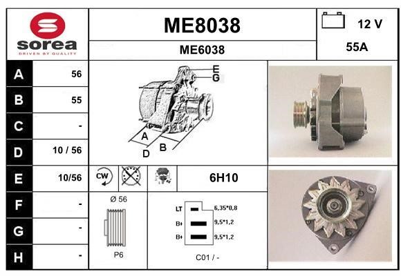 SNRA ME8038 Генератор ME8038: Купити в Україні - Добра ціна на EXIST.UA!