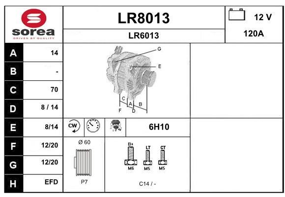 SNRA LR8013 Генератор LR8013: Купити в Україні - Добра ціна на EXIST.UA!