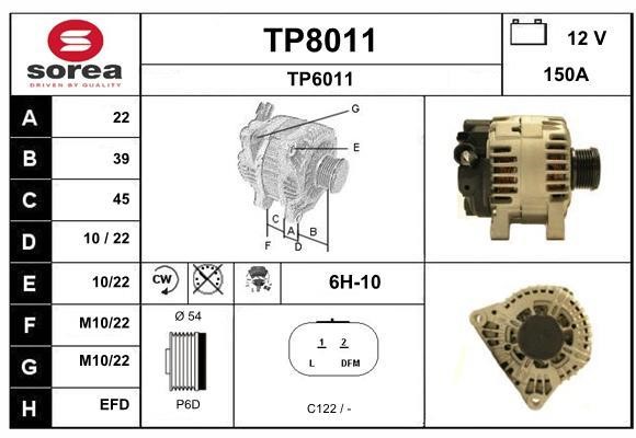 SNRA TP8011 Генератор TP8011: Купити в Україні - Добра ціна на EXIST.UA!