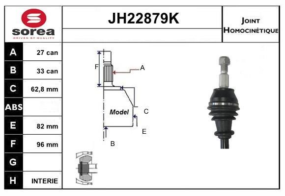 SNRA JH22879K ШРКШ JH22879K: Купити в Україні - Добра ціна на EXIST.UA!