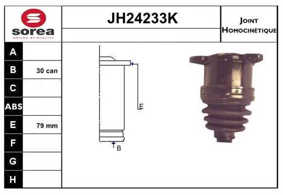 SNRA JH24233K Комплект шарнірів, приводний вал JH24233K: Купити в Україні - Добра ціна на EXIST.UA!