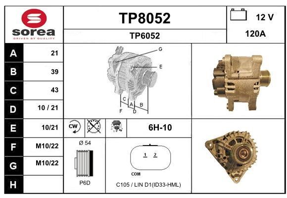 SNRA TP8052 Генератор TP8052: Купити в Україні - Добра ціна на EXIST.UA!