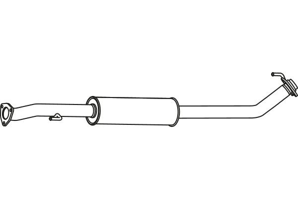 Fenno P27049 Проміжний глушник P27049: Купити в Україні - Добра ціна на EXIST.UA!