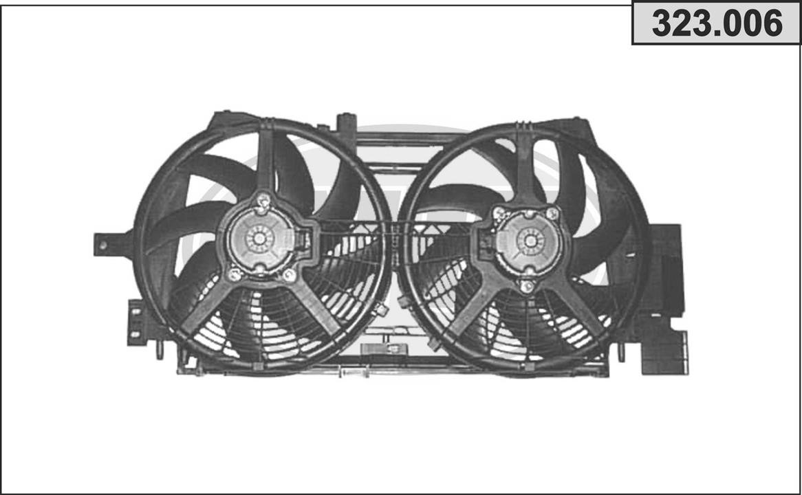 AHE 323.006 Вентилятор, система охолодження двигуна 323006: Купити в Україні - Добра ціна на EXIST.UA!