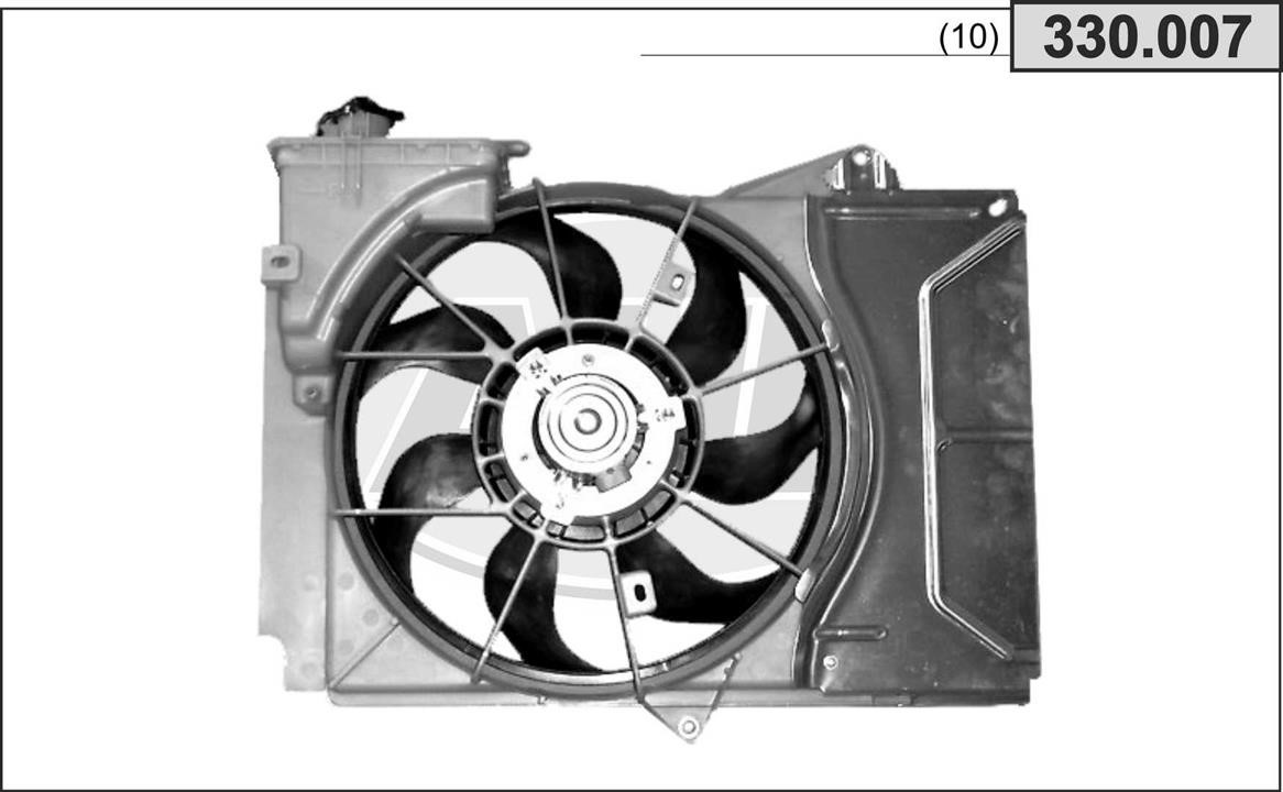 AHE 330.007 Вентилятор, система охолодження двигуна 330007: Купити в Україні - Добра ціна на EXIST.UA!