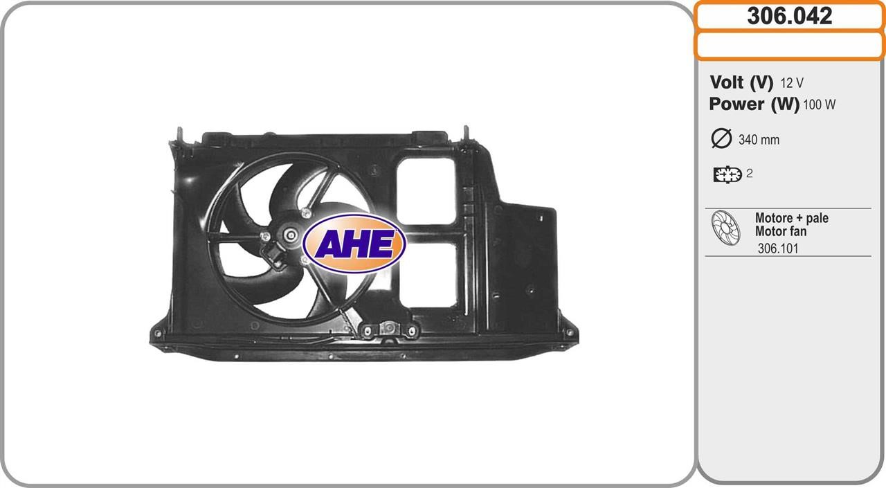 AHE 306.042 Вентилятор, система охолодження двигуна 306042: Купити в Україні - Добра ціна на EXIST.UA!