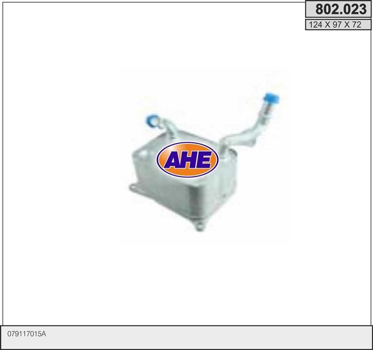 AHE 802.023 Охолоджувач оливи, моторна олива 802023: Купити в Україні - Добра ціна на EXIST.UA!