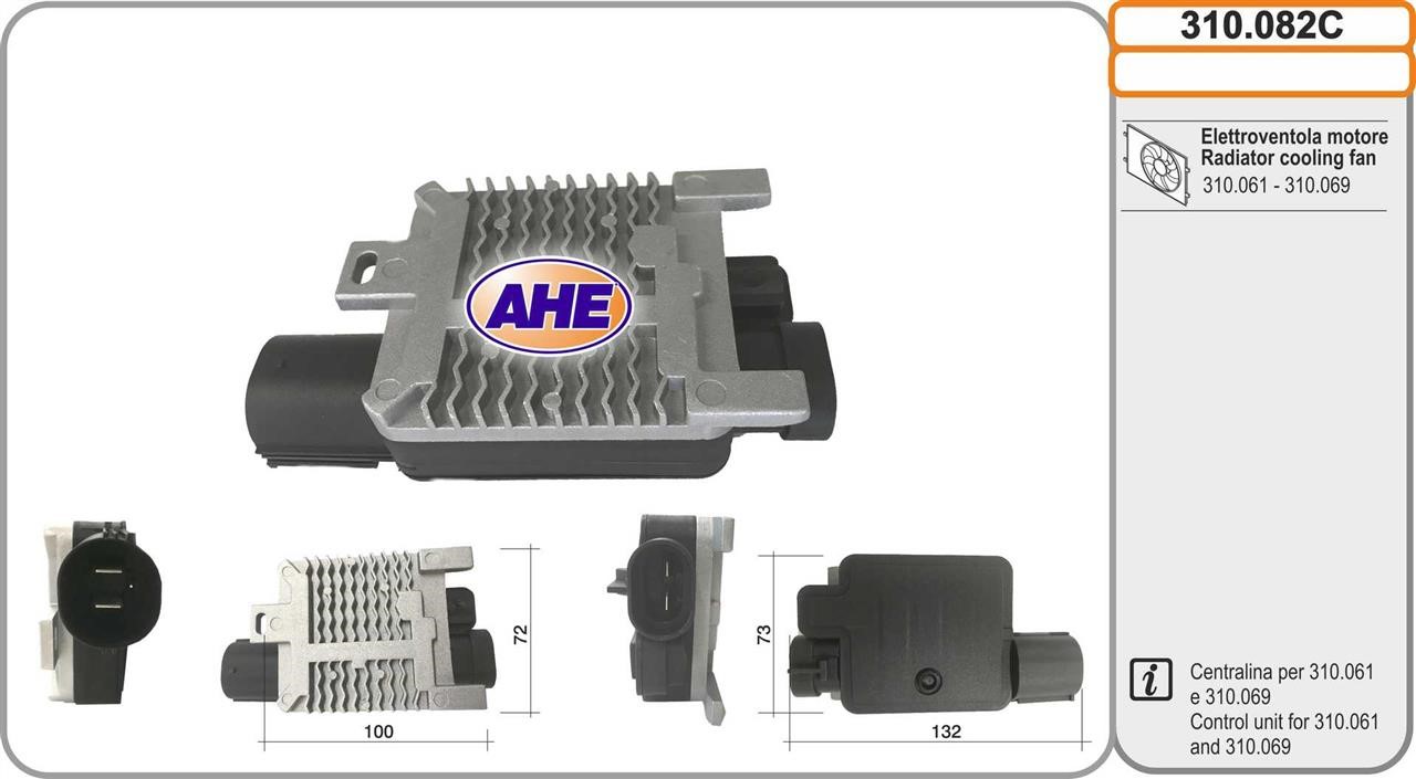 AHE 310.082C Вентилятор радіатора охолодження 310082C: Купити в Україні - Добра ціна на EXIST.UA!