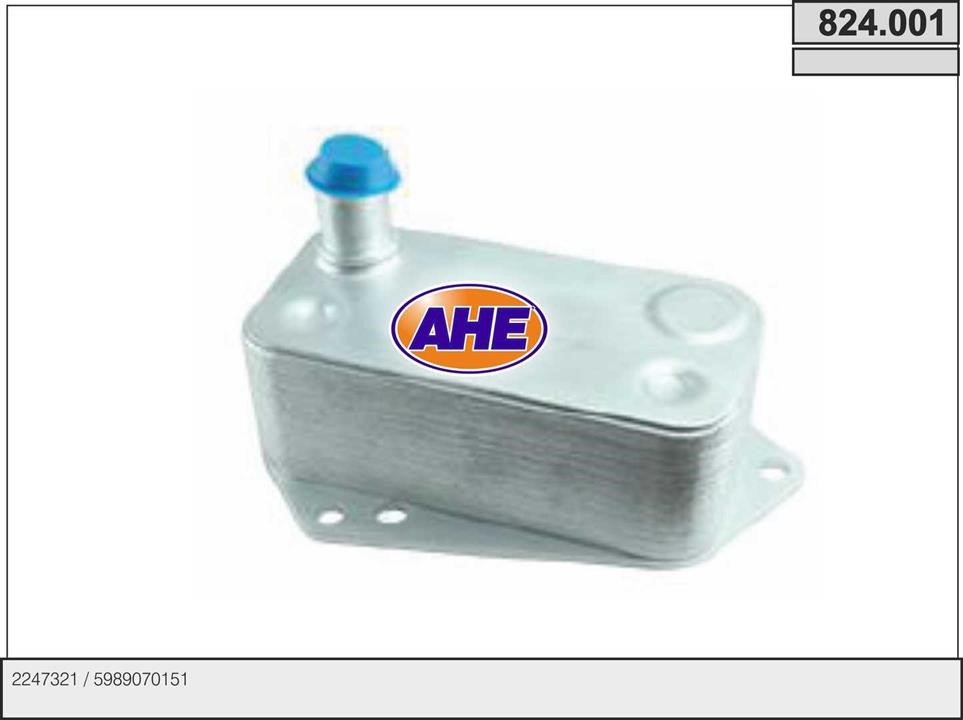 AHE 824.001 Охолоджувач оливи, моторна олива 824001: Купити в Україні - Добра ціна на EXIST.UA!