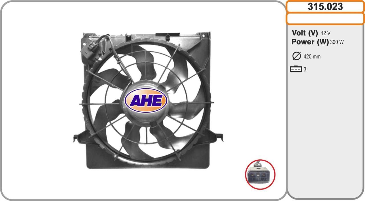 AHE 315.023 Вентилятор радіатора охолодження 315023: Купити в Україні - Добра ціна на EXIST.UA!