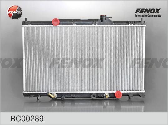 Fenox RC00289 Радіатор, система охолодження двигуна RC00289: Купити в Україні - Добра ціна на EXIST.UA!