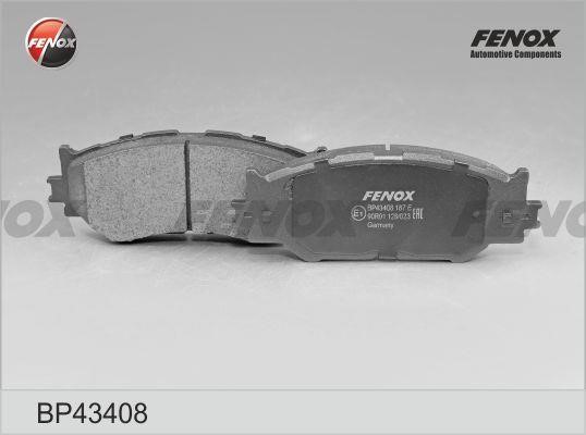 Fenox BP43408 Гальмівні колодки, комплект BP43408: Купити в Україні - Добра ціна на EXIST.UA!