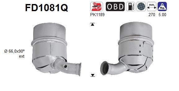 As FD1081Q Протисажний/пиловий фільтр, система відведення ВГ FD1081Q: Купити в Україні - Добра ціна на EXIST.UA!