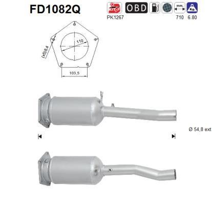 As FD1082Q Протисажний/пиловий фільтр, система відведення ВГ FD1082Q: Купити в Україні - Добра ціна на EXIST.UA!