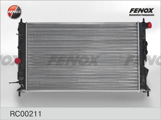 Fenox RC00211 Радіатор, система охолодження двигуна RC00211: Купити в Україні - Добра ціна на EXIST.UA!