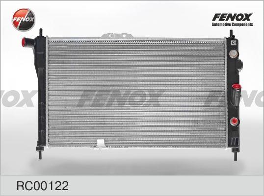 Fenox RC00122 Радіатор, система охолодження двигуна RC00122: Купити в Україні - Добра ціна на EXIST.UA!