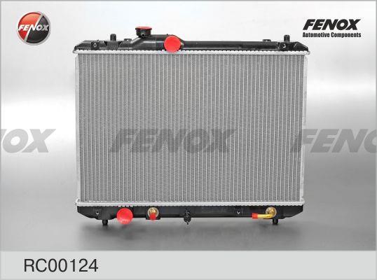 Fenox RC00124 Радіатор, система охолодження двигуна RC00124: Приваблива ціна - Купити в Україні на EXIST.UA!