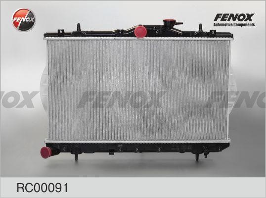 Fenox RC00091 Радіатор, система охолодження двигуна RC00091: Приваблива ціна - Купити в Україні на EXIST.UA!