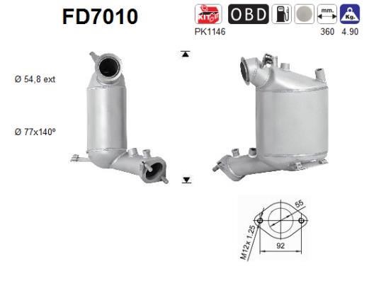 As FD7010 Фільтр FD7010: Купити в Україні - Добра ціна на EXIST.UA!