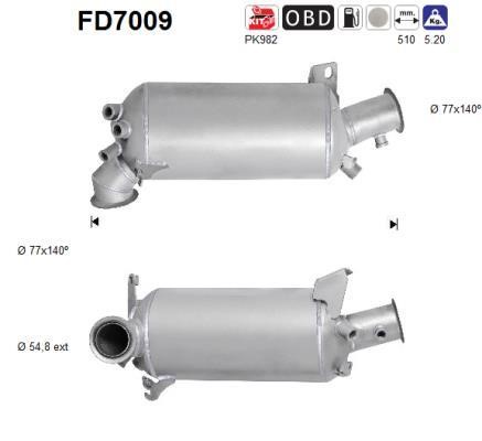 As FD7009 Фільтр FD7009: Купити в Україні - Добра ціна на EXIST.UA!