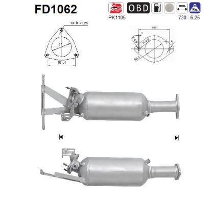 As FD1062 Фільтр FD1062: Купити в Україні - Добра ціна на EXIST.UA!