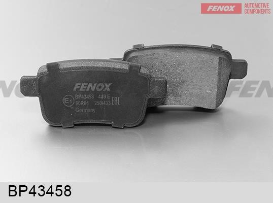Fenox BP43458 Гальмівні колодки, комплект BP43458: Купити в Україні - Добра ціна на EXIST.UA!