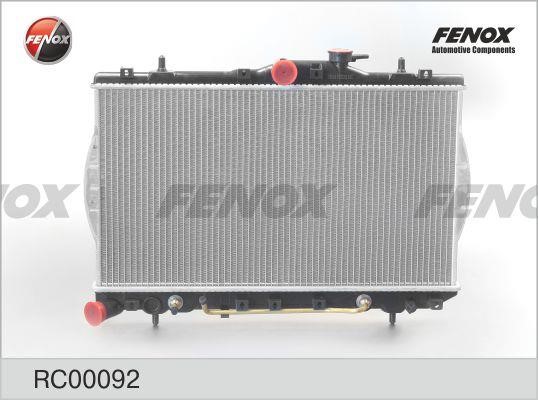 Fenox RC00092 Радіатор, система охолодження двигуна RC00092: Купити в Україні - Добра ціна на EXIST.UA!
