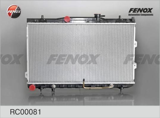 Fenox RC00081 Радіатор, система охолодження двигуна RC00081: Купити в Україні - Добра ціна на EXIST.UA!