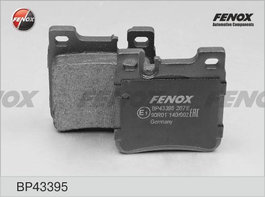 Fenox BP43395 Гальмівні колодки, комплект BP43395: Купити в Україні - Добра ціна на EXIST.UA!