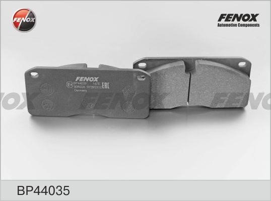 Fenox BP44035 Гальмівні колодки, комплект BP44035: Купити в Україні - Добра ціна на EXIST.UA!