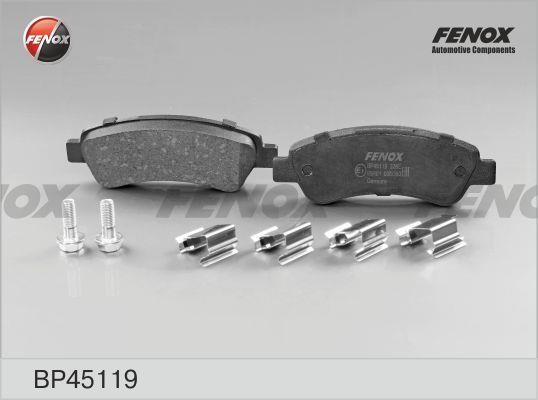 Fenox BP45119 Гальмівні колодки, комплект BP45119: Купити в Україні - Добра ціна на EXIST.UA!