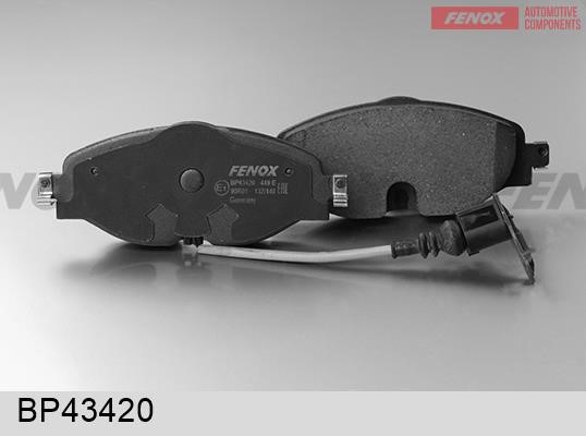 Fenox BP43420 Гальмівні колодки, комплект BP43420: Купити в Україні - Добра ціна на EXIST.UA!