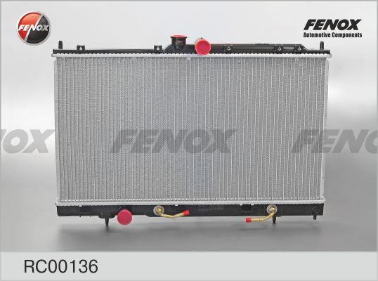 Fenox RC00136 Радіатор, система охолодження двигуна RC00136: Купити в Україні - Добра ціна на EXIST.UA!