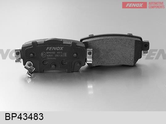 Fenox BP43483 Гальмівні колодки, комплект BP43483: Купити в Україні - Добра ціна на EXIST.UA!