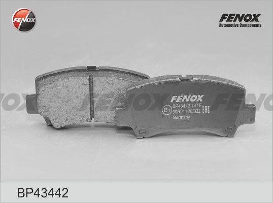 Fenox BP43442 Гальмівні колодки, комплект BP43442: Приваблива ціна - Купити в Україні на EXIST.UA!
