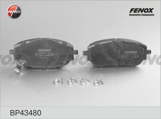 Fenox BP43480 Гальмівні колодки, комплект BP43480: Купити в Україні - Добра ціна на EXIST.UA!