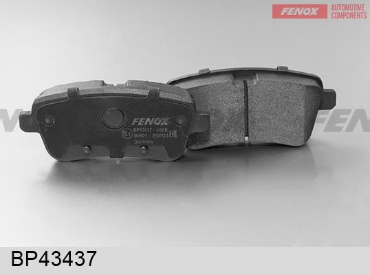 Fenox BP43437 Гальмівні колодки, комплект BP43437: Купити в Україні - Добра ціна на EXIST.UA!
