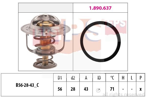 Eps 1.880.650 Термостат 1880650: Купити в Україні - Добра ціна на EXIST.UA!
